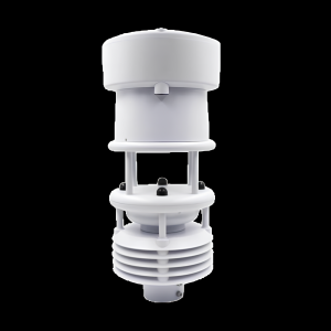 Sensor Stasiun Cuaca Otomatis All-in-One untuk pengukuran suhu kelembapan angin tekanan hujan dan cahaya