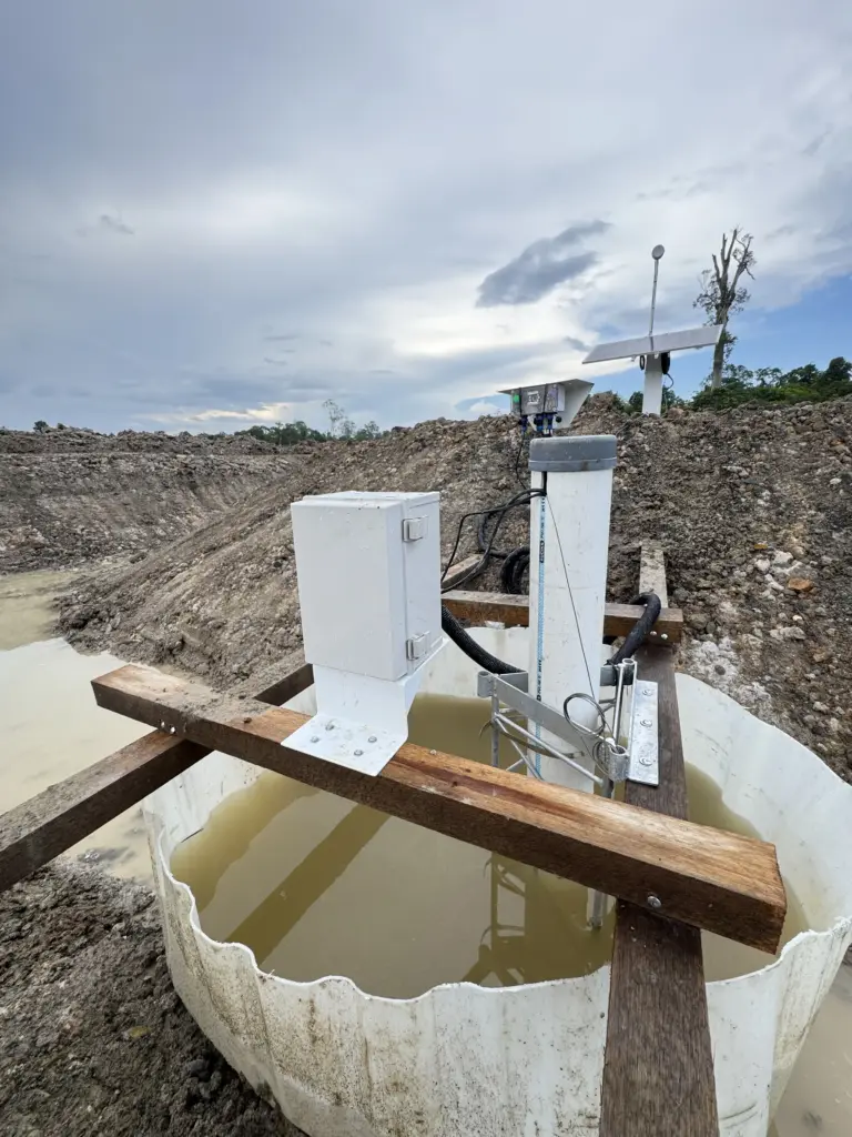 Sistem SPARING KLHK Installation by Fortuna Argatech at an industrial site.