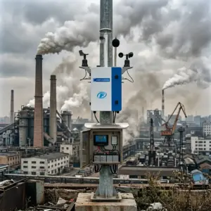 Mini AQMS Sensor: A Case Study Catching Factories